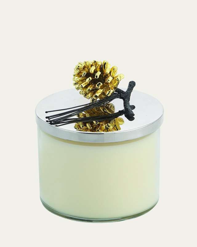 Pine Cone Candle
